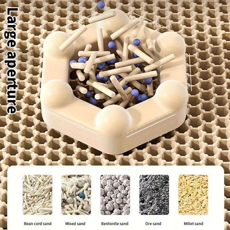 Waterproof & Double Layer Cat Litter Mat