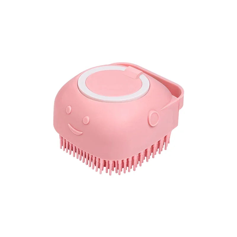 Dog Bathing Brush Pet Massage Brush for Dogs and Cats